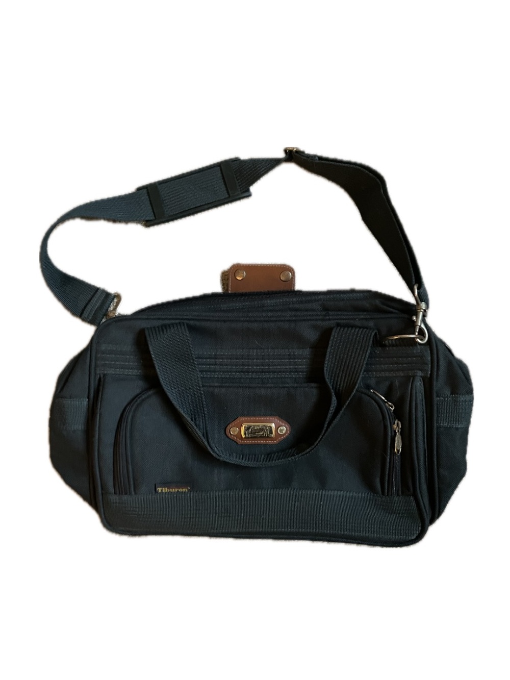 Ricardo Beverly Hills Tiburon Black Travel Overnight Carryall Bag